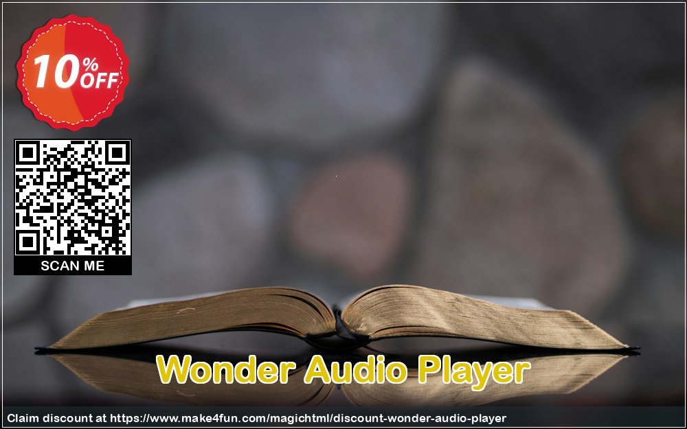 Wonder Audio Player coupon codes for Teacher Appreciation with 15% OFF, May 2025 - Make4fun