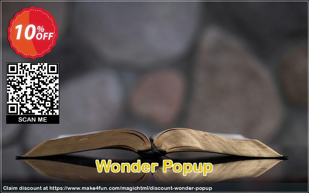 Wonder popup coupon codes for Mom's Special Day with 15% OFF, May 2024 - Make4fun