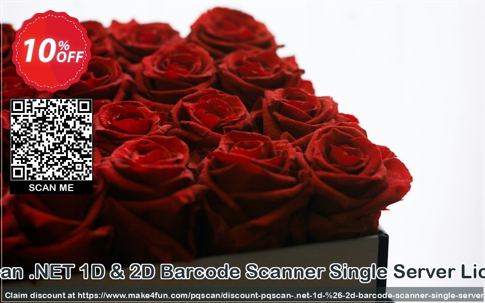 Pqscan .net 1d & 2d barcode scanner single server license coupon codes for Mom's Special Day with 15% OFF, May 2024 - Make4fun