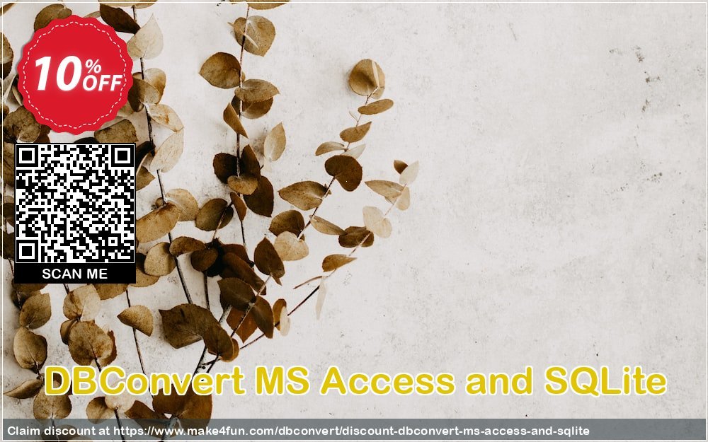 Dbconvert Ms Access And Sqlite coupon codes for Mom's Special Day with 15% OFF, May 2025 - Make4fun
