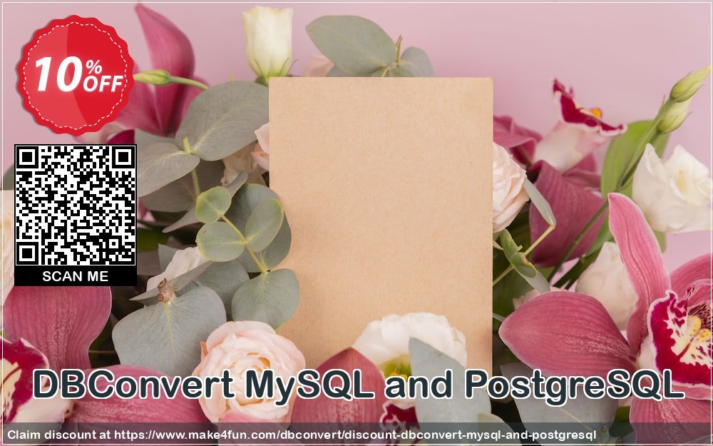 Dbconvert Mysql And Postgresql coupon codes for Mom's Special Day with 15% OFF, May 2025 - Make4fun