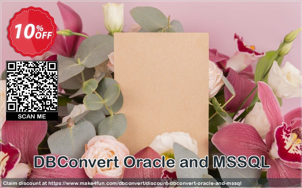 Dbconvert oracle and mssql coupon codes for #mothersday with 15% OFF, May 2024 - Make4fun