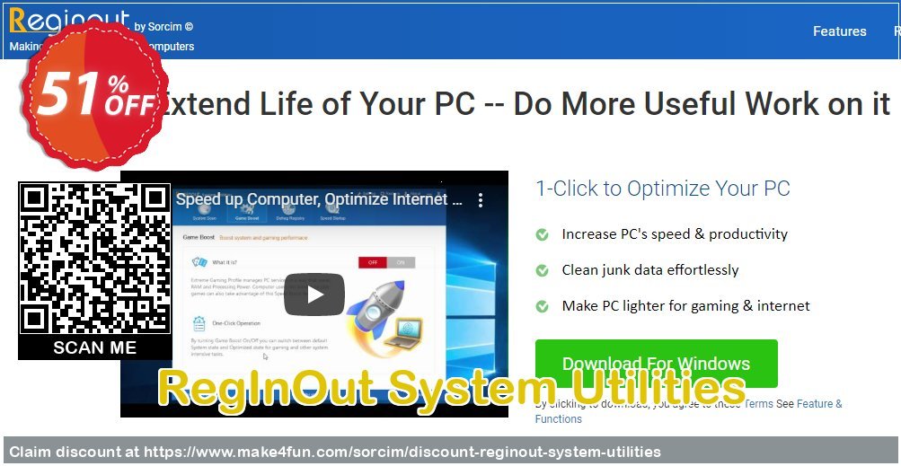 Reginout system utilities coupon codes for Mom's Day with 55% OFF, May 2024 - Make4fun