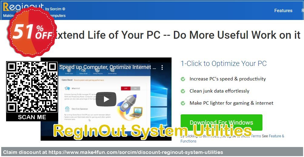 Reginout System Utilities coupon codes for Space Day with 55% OFF, May 2025 - Make4fun