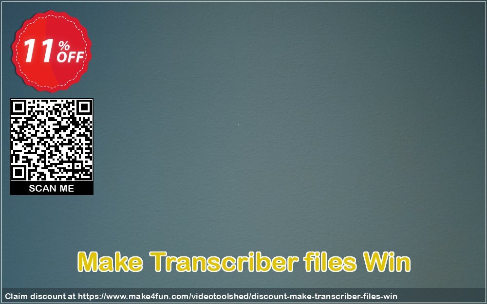 Make transcriber files win coupon codes for Teacher Appreciation with 15% OFF, May 2024 - Make4fun