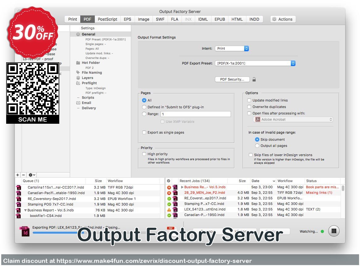 Output Factory Server coupon codes for Summer with 35% OFF, June 2025 - Make4fun