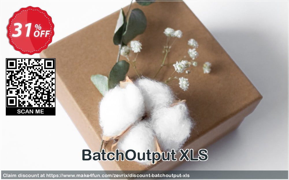 Batchoutput xls coupon codes for Mom's Special Day with 35% OFF, May 2024 - Make4fun