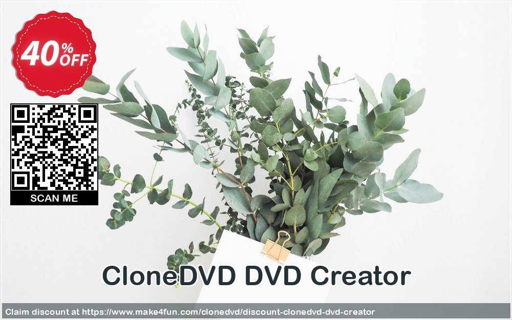 Clonedvd Dvd Creator coupon codes for Mom's Day with 45% OFF, May 2025 - Make4fun