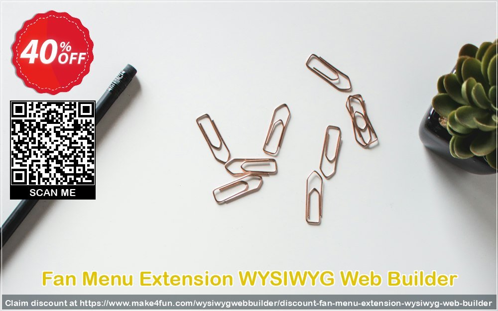 Fan Menu Extension Wysiwyg Web Builder coupon codes for #mothersday with 35% OFF, May 2025 - Make4fun