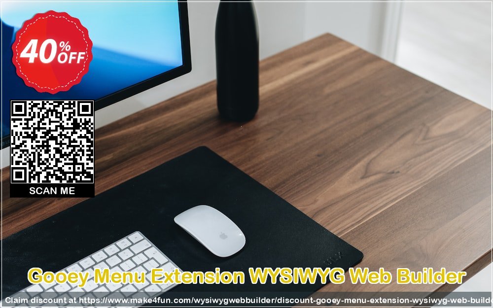 Gooey menu extension wysiwyg web builder coupon codes for Mom's Day with 35% OFF, May 2024 - Make4fun