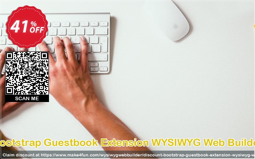 Bootstrap Guestbook Extension Wysiwyg Web Builder coupon codes for May Celebrations with 35% OFF, May 2025 - Make4fun