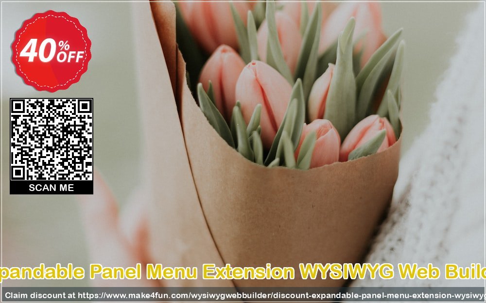 Expandable Panel Menu Extension Wysiwyg Web Builder coupon codes for Mom's Special Day with 35% OFF, May 2025 - Make4fun