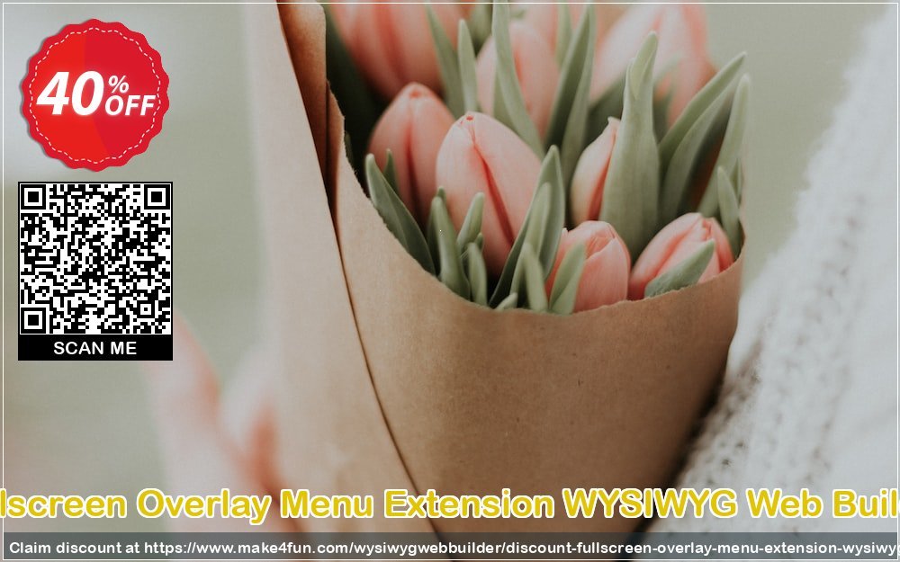 Fullscreen Overlay Menu Extension Wysiwyg Web Builder coupon codes for #mothersday with 35% OFF, May 2025 - Make4fun