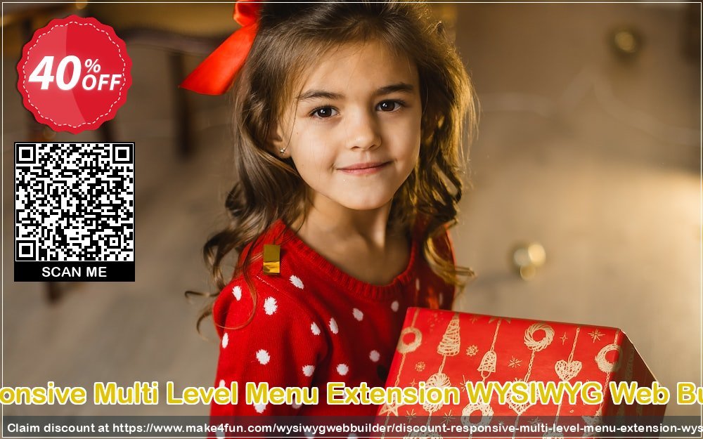 Responsive Multi Level Menu Extension Wysiwyg Web Builder coupon codes for Mom's Special Day with 35% OFF, May 2025 - Make4fun