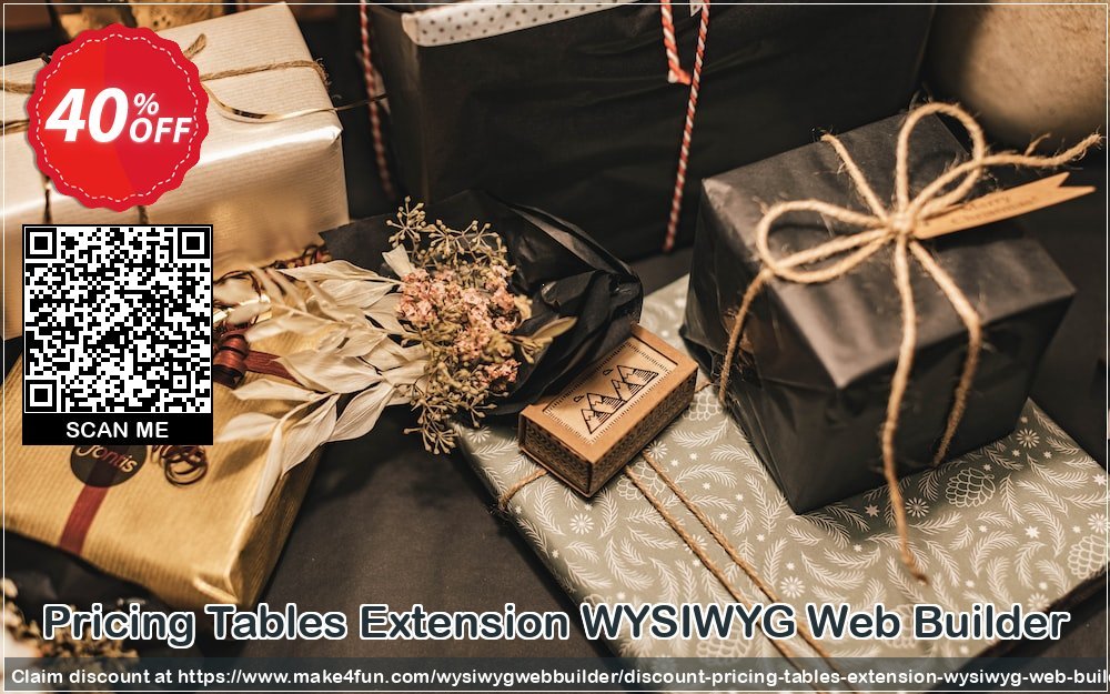 Pricing Tables Extension Wysiwyg Web Builder coupon codes for #mothersday with 35% OFF, May 2025 - Make4fun