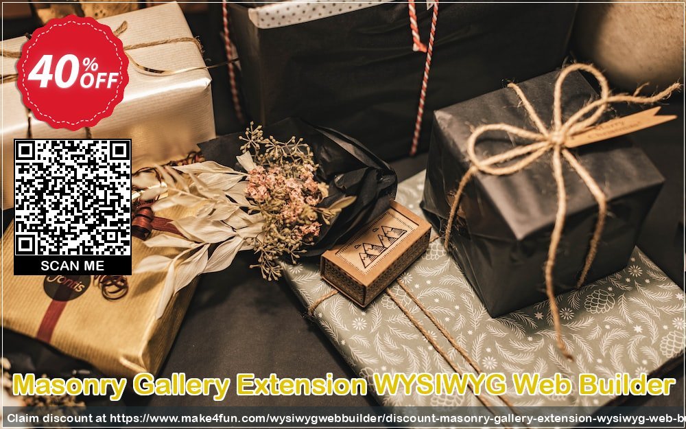 Masonry Gallery Extension Wysiwyg Web Builder coupon codes for Bike Commute Day with 35% OFF, May 2025 - Make4fun