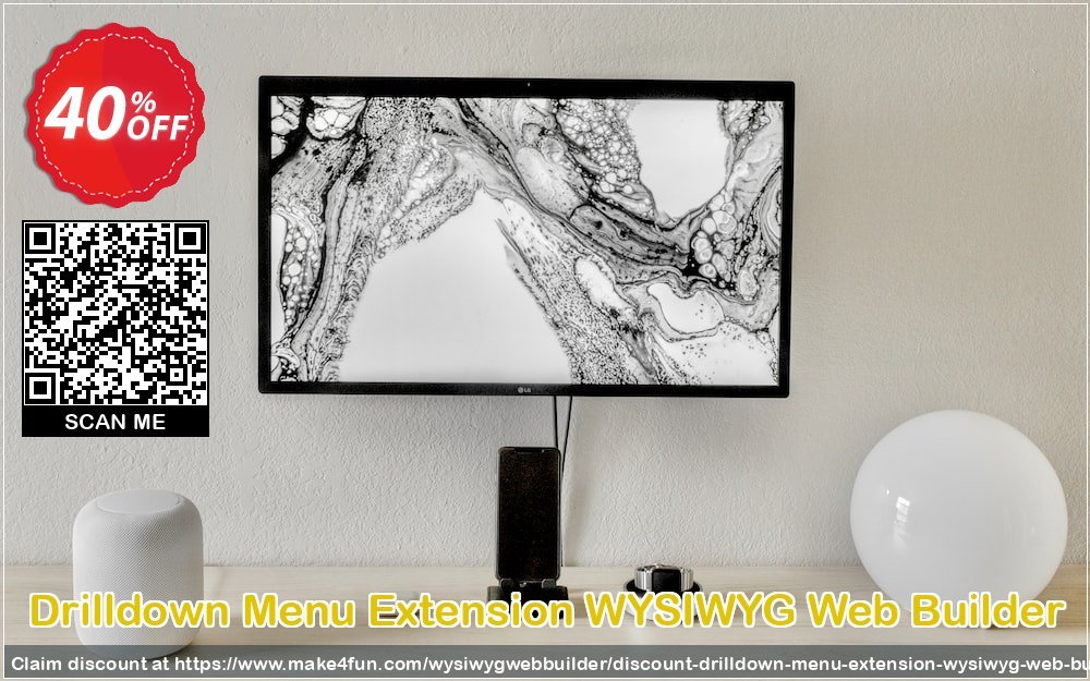 Drilldown Menu Extension Wysiwyg Web Builder coupon codes for Mom's Special Day with 35% OFF, May 2025 - Make4fun