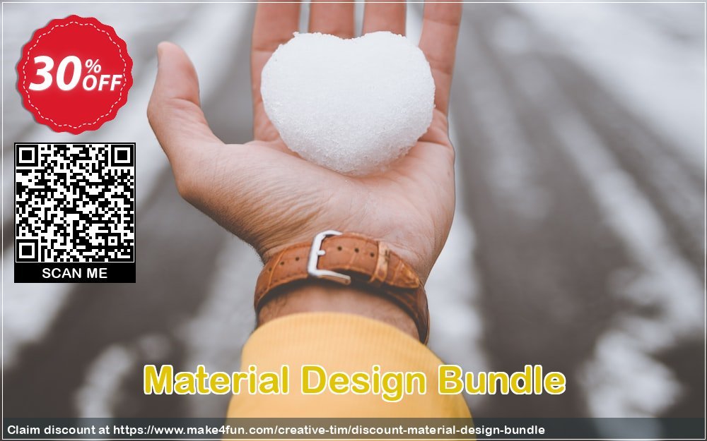 Material design bundle coupon codes for Foolish Delights with 35% OFF, May 2024 - Make4fun