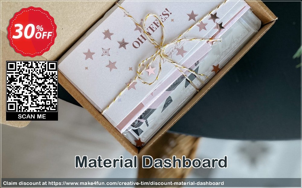 Material dashboard coupon codes for Mom's Special Day with 35% OFF, May 2024 - Make4fun