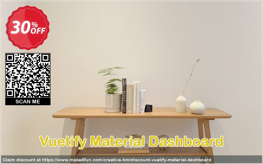 Vuetify Material Dashboard coupon codes for Teacher Appreciation with 35% OFF, May 2025 - Make4fun