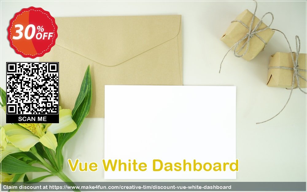 Vue White Dashboard coupon codes for Teacher Appreciation with 35% OFF, May 2025 - Make4fun