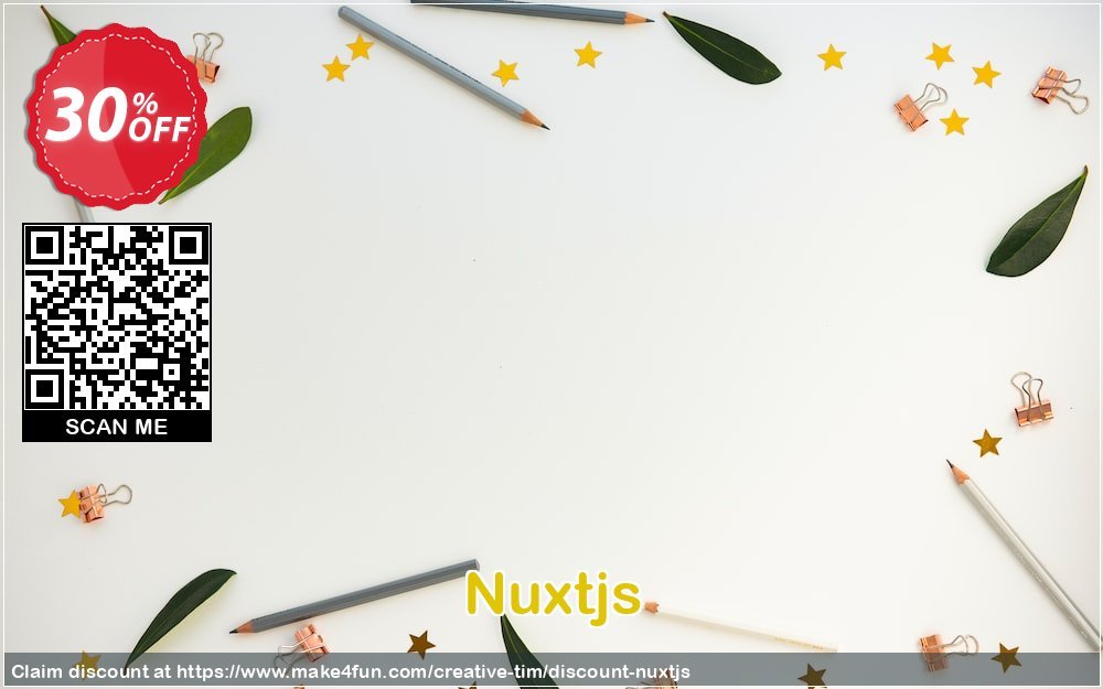 Nuxtjs coupon codes for Mom's Day with 35% OFF, May 2025 - Make4fun
