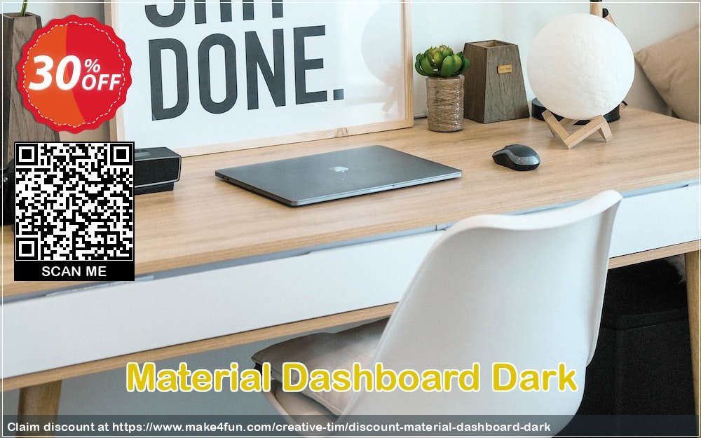 Material dashboard dark coupon codes for #mothersday with 35% OFF, May 2024 - Make4fun