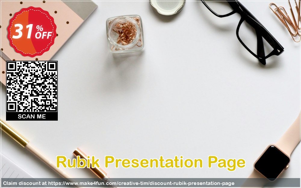 Rubik Presentation Page coupon codes for Mom's Special Day with 35% OFF, May 2025 - Make4fun