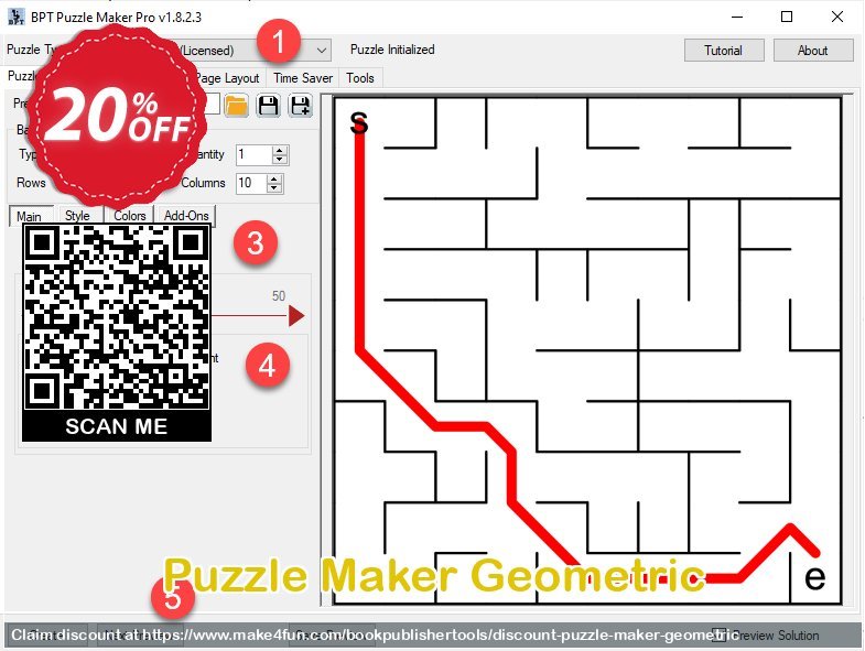 Puzzle maker geometric coupon codes for Mom's Day with 25% OFF, May 2024 - Make4fun