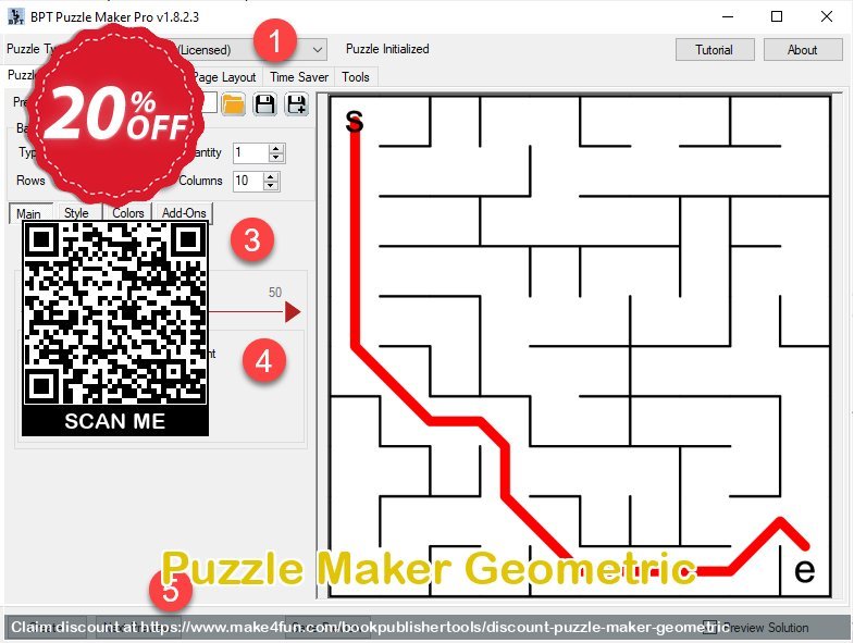 Puzzle Maker Geometric coupon codes for Mom's Day with 25% OFF, May 2025 - Make4fun