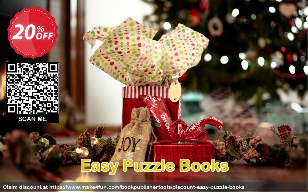 Easy Puzzle Books coupon codes for #mothersday with 25% OFF, May 2025 - Make4fun