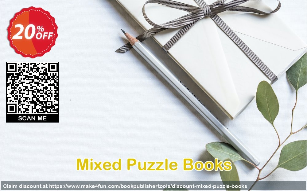 Mixed puzzle books coupon codes for Mom's Special Day with 25% OFF, May 2024 - Make4fun