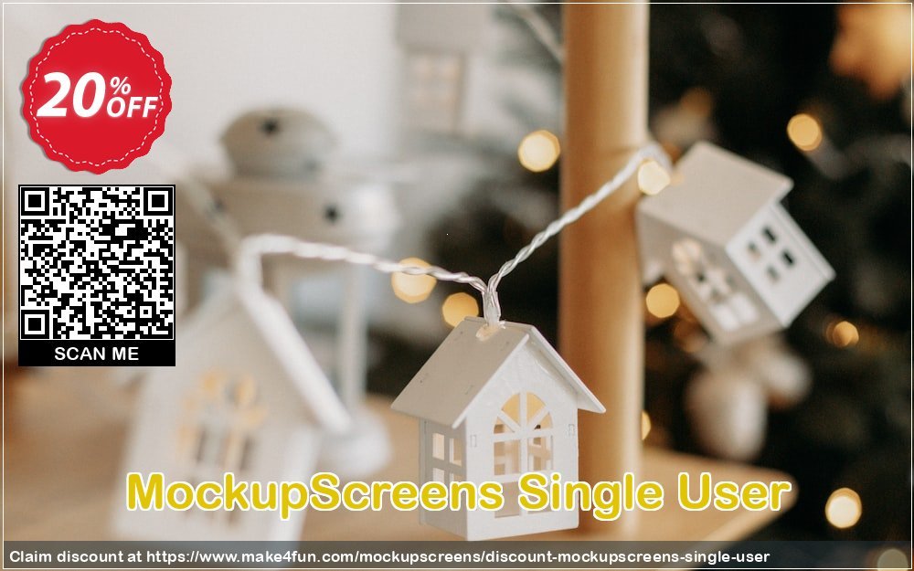 Mockupscreens Single User coupon codes for Mom's Day with 25% OFF, May 2025 - Make4fun