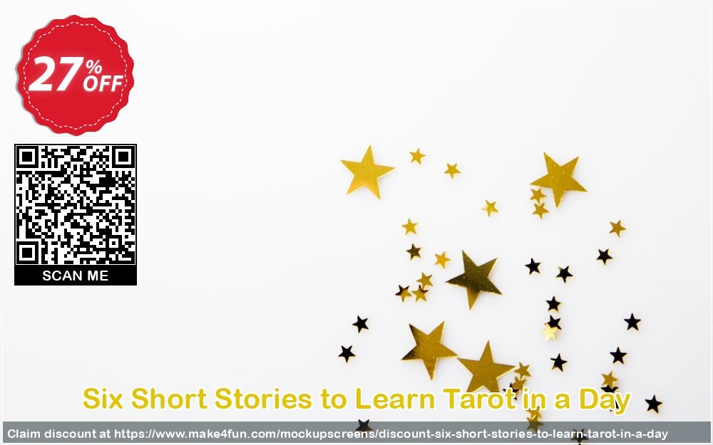 Six Short Stories To Learn Tarot In A Day coupon codes for #mothersday with 25% OFF, May 2025 - Make4fun