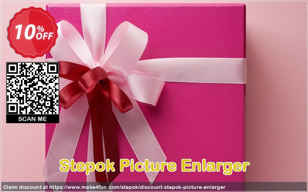 Stepok picture enlarger coupon codes for Mom's Special Day with 15% OFF, May 2024 - Make4fun