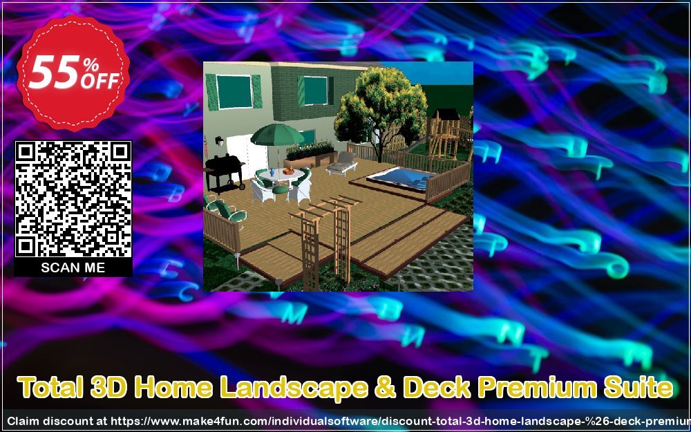 Total 3d Home Landscape Deck Premium Suite coupon codes for May Celebrations with 55% OFF, May 2025 - Make4fun