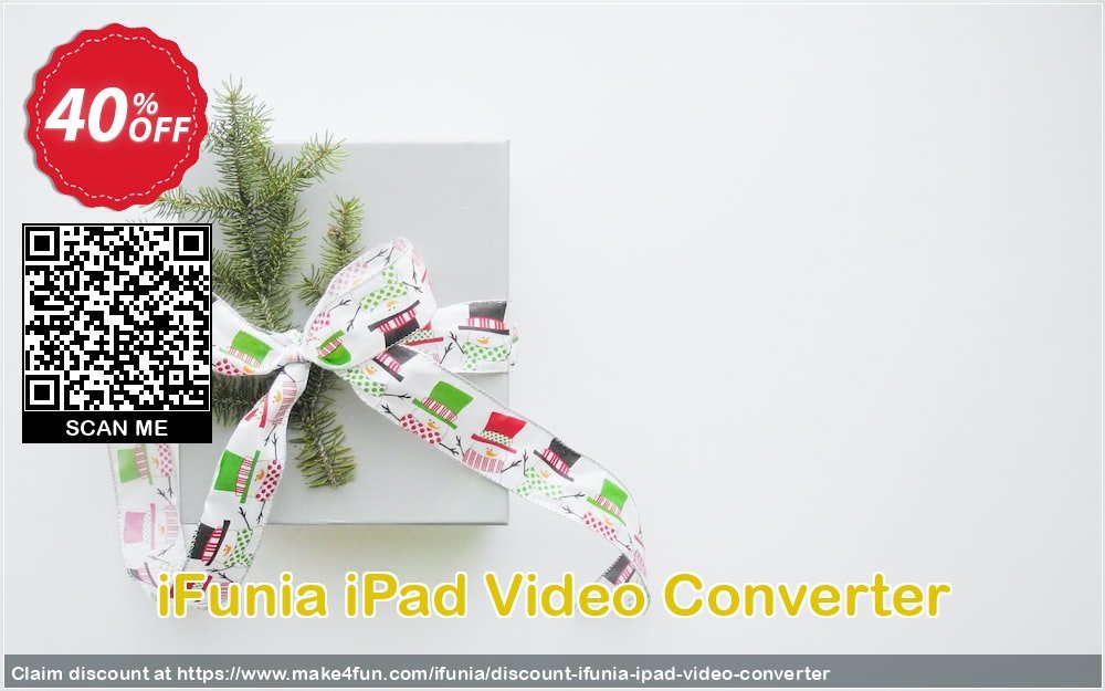 Ifunia ipad video converter coupon codes for Mom's Special Day with 45% OFF, May 2024 - Make4fun