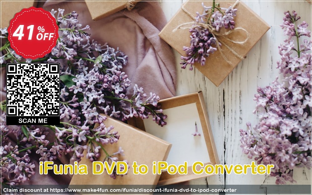 Ifunia dvd to ipod converter coupon codes for Mom's Day with 45% OFF, May 2024 - Make4fun