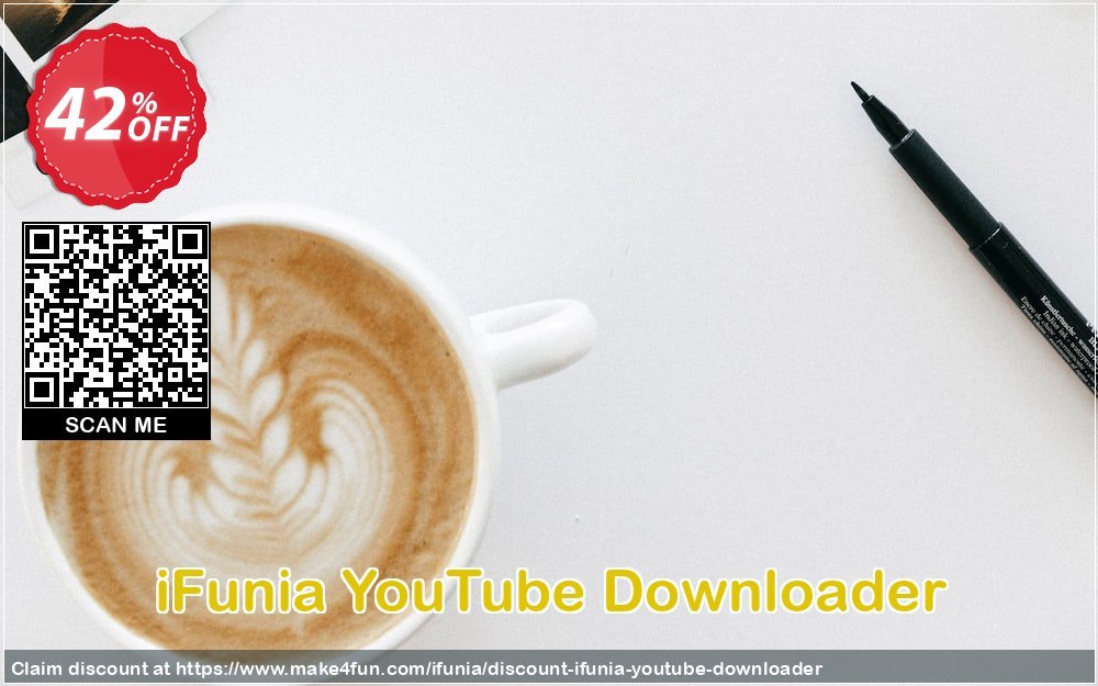 Ifunia Youtube Downloader coupon codes for Space Day with 45% OFF, May 2025 - Make4fun