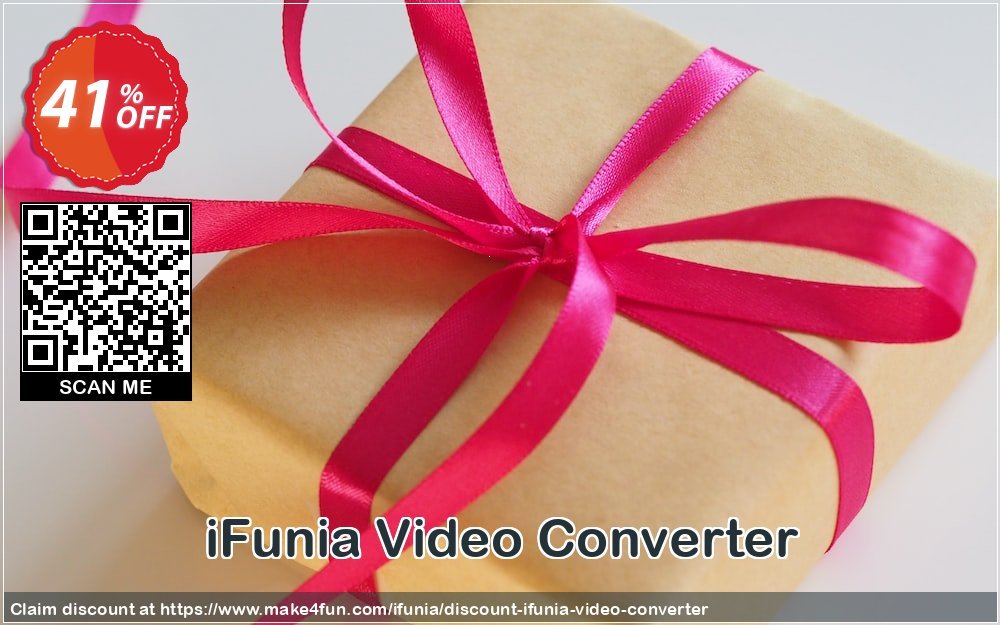 Ifunia video converter coupon codes for Mom's Day with 45% OFF, May 2024 - Make4fun