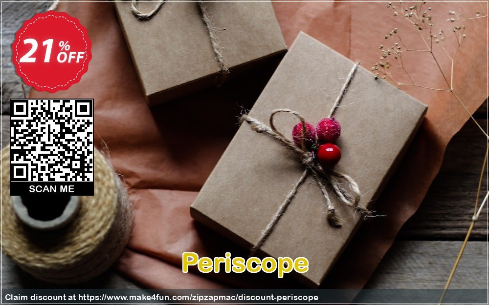 Periscope coupon codes for Mom's Special Day with 25% OFF, May 2025 - Make4fun