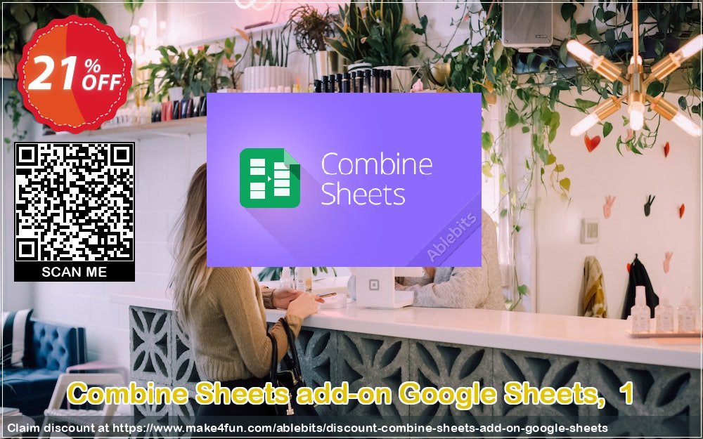 Combine Sheets Add On Google Sheets coupon codes for May Celebrations with 25% OFF, May 2025 - Make4fun