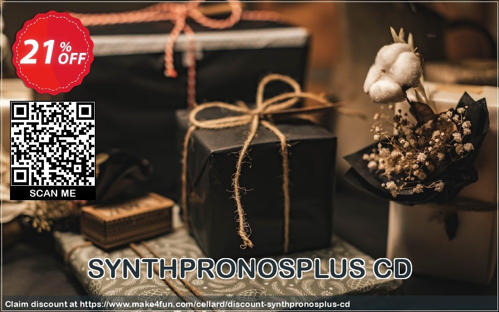 Synthpronosplus Cd coupon codes for Space Day with 25% OFF, May 2025 - Make4fun