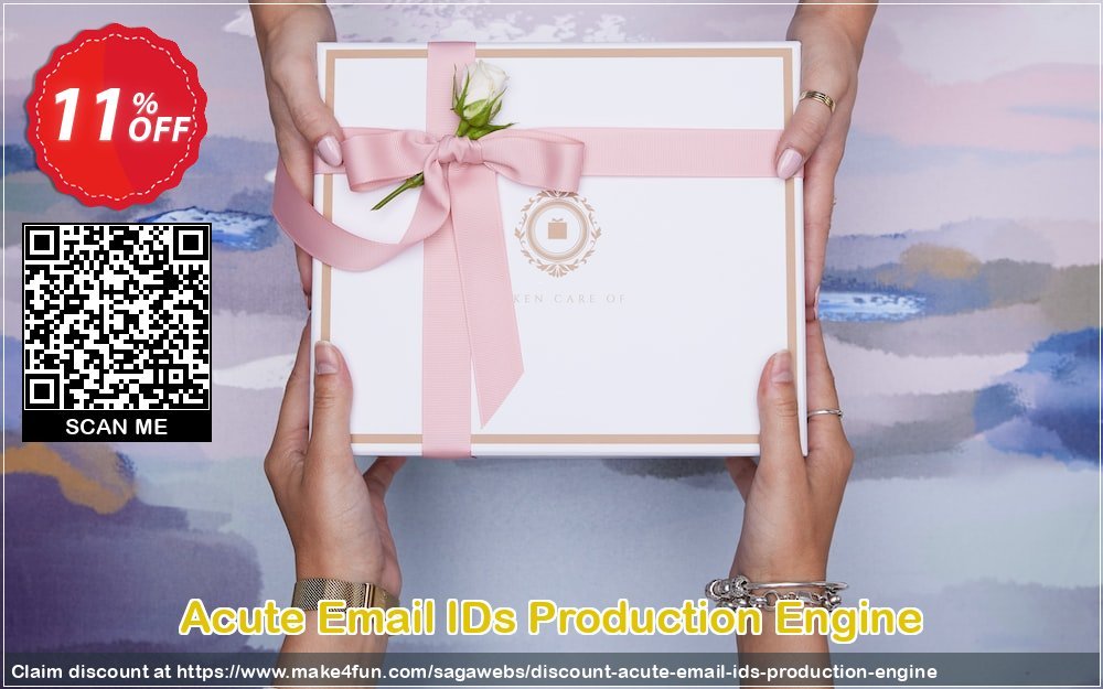 Acute Email Ids Production Engine coupon codes for Teacher Appreciation with 15% OFF, May 2025 - Make4fun