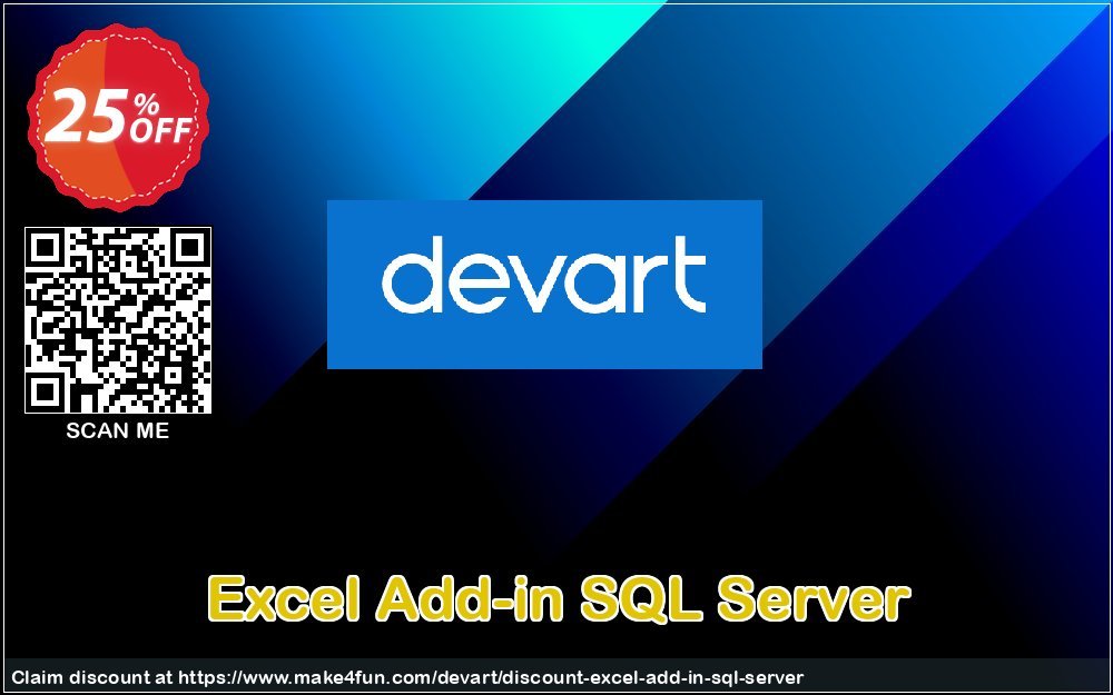 Excel Add In Sql Server coupon codes for Mom's Special Day with 30% OFF, May 2025 - Make4fun