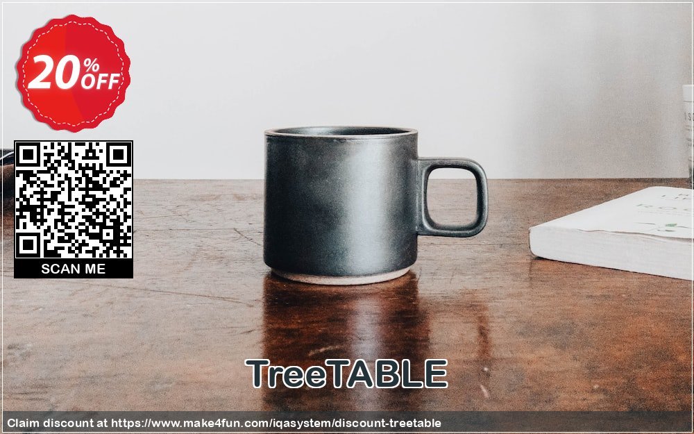 Treetable coupon codes for Mom's Special Day with 25% OFF, May 2025 - Make4fun