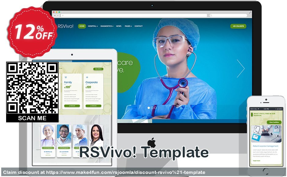 Rsvivo! template coupon codes for Mom's Day with 15% OFF, May 2024 - Make4fun