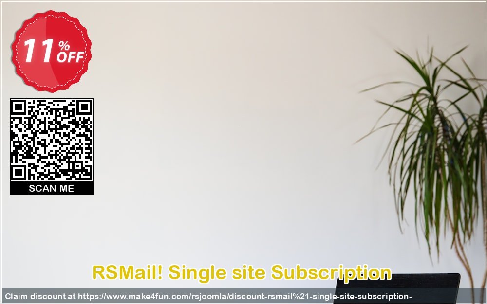 Rsmail Single Site Subscription  coupon codes for Space Day with 15% OFF, May 2025 - Make4fun