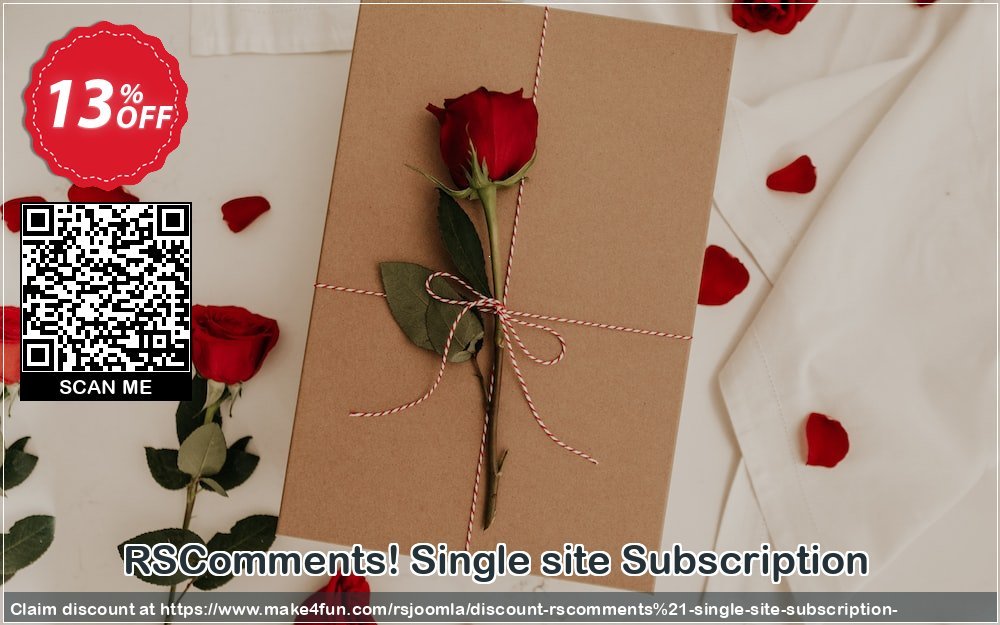 Rscomments! single site subscription  coupon codes for Mom's Day with 15% OFF, May 2024 - Make4fun