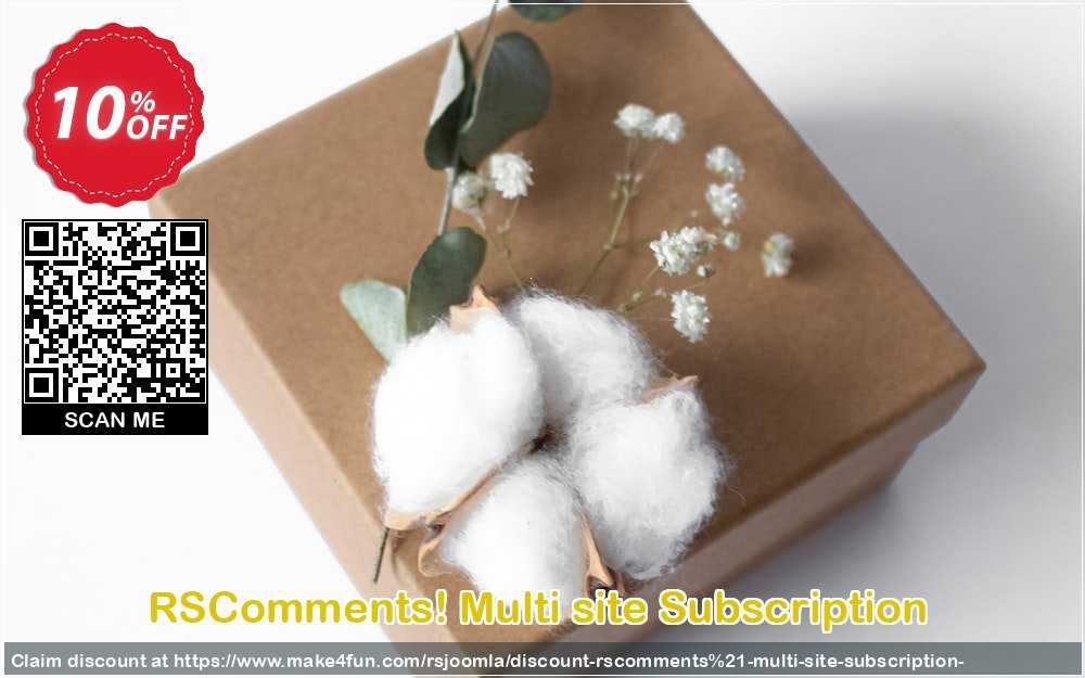 Rscomments Multi Site Subscription  coupon codes for May Celebrations with 15% OFF, May 2025 - Make4fun